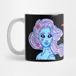 Crystal and Sea Star Mug